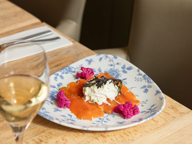 GARDEN COLOMBES Gravlax de saumon