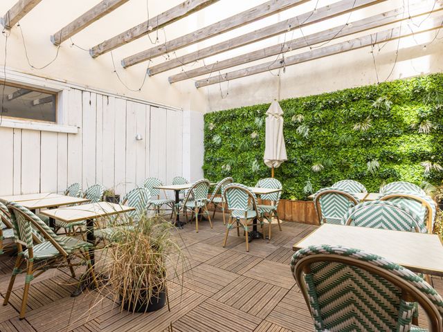 GARDEN COLOMBES Terrasse intérieure