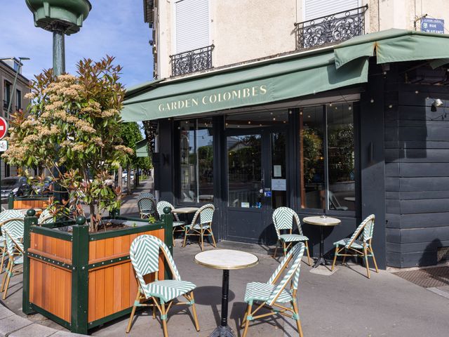 GARDEN COLOMBES Terrasse sur rue